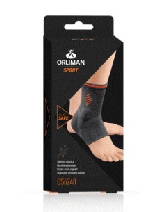 TOBILLERA ELASTICA CON GEL PADS ORLIMAN SPORT OS6240 1 UNIDA